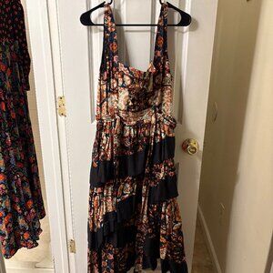 Anthropologie Bohemian Multi-Colored Dress